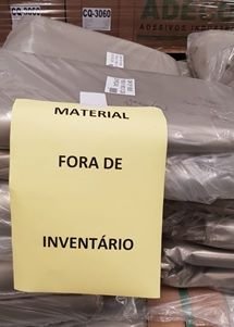 Inventário físico - identificação de material que não deve ser contado